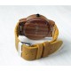 Drewniany zegarek EMC2